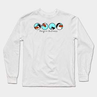 Penguin Business Long Sleeve T-Shirt